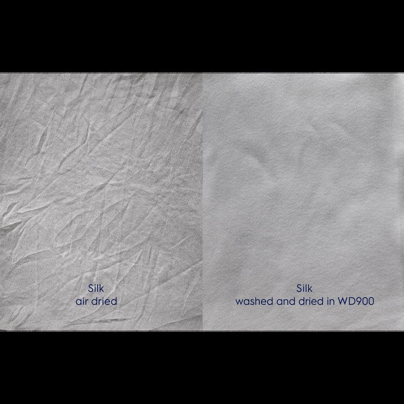 Electrolux EW9WN249W Silk garments emerge with up to 50% less creases*