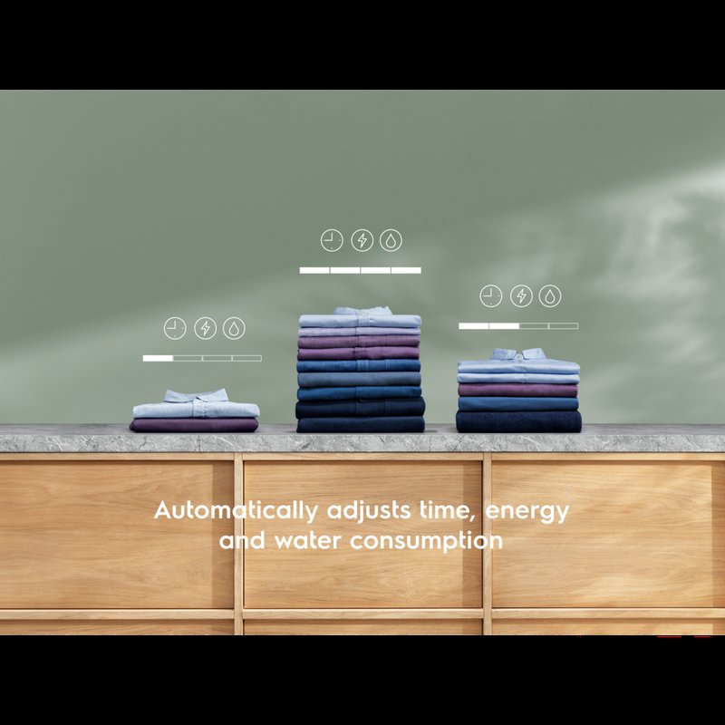 Electrolux EWN7F447WI Ušetrite až 30 %* vody, energie a času so SensiCare