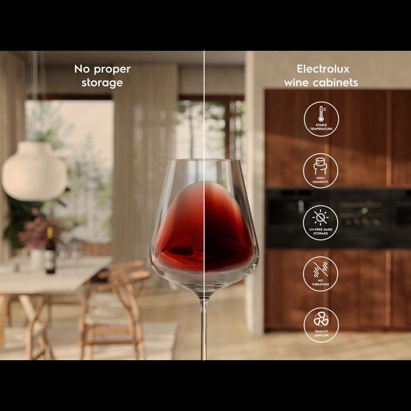 Electrolux EWUS018B7B Chráňte svoje vína s vinotékou Cellaring Pro 5 Fundamentals