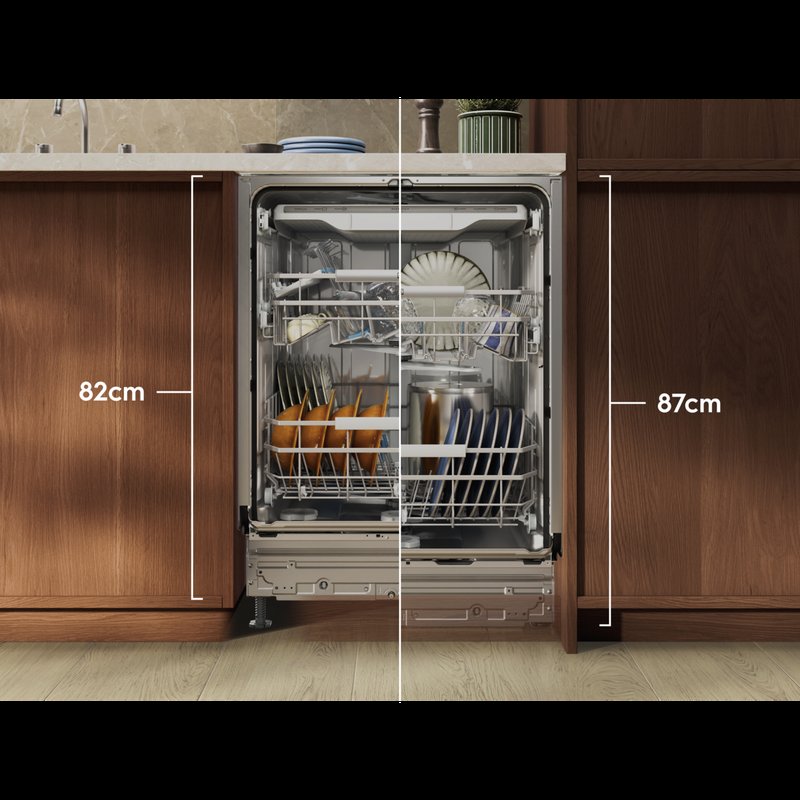 Electrolux KL87X200T Vnútri má viac miesta, no zmestí sa pod štandardnú kuchynskú linku