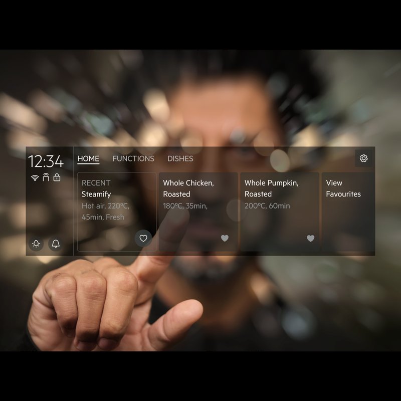 Electrolux KOAAS3ST S pokynmi z displeja CookSmart Touch+ jednoducho vytvoríte chutnejšie pokrmy