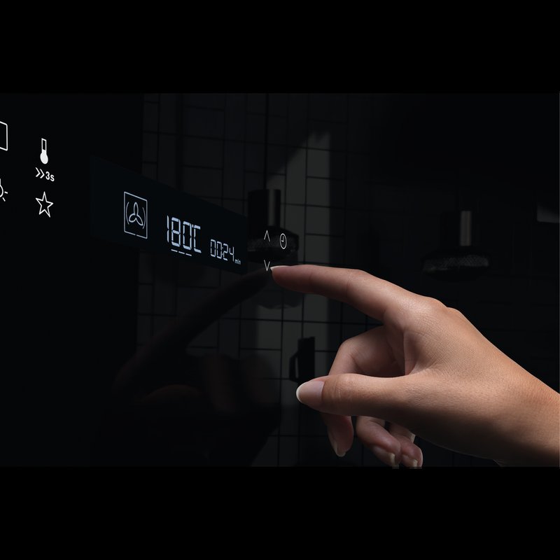 Electrolux KOBCS31Z Úplná viditeľnosť s naším LCD displejom
