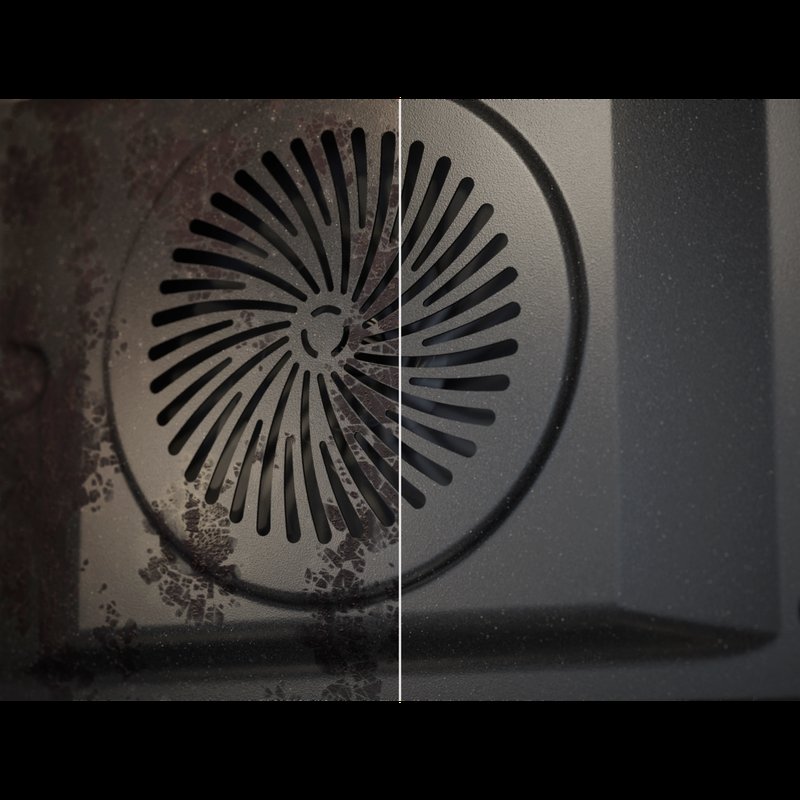 Electrolux KODEF75X2 Ľahko sa čistí pomocou katalytického čistenia