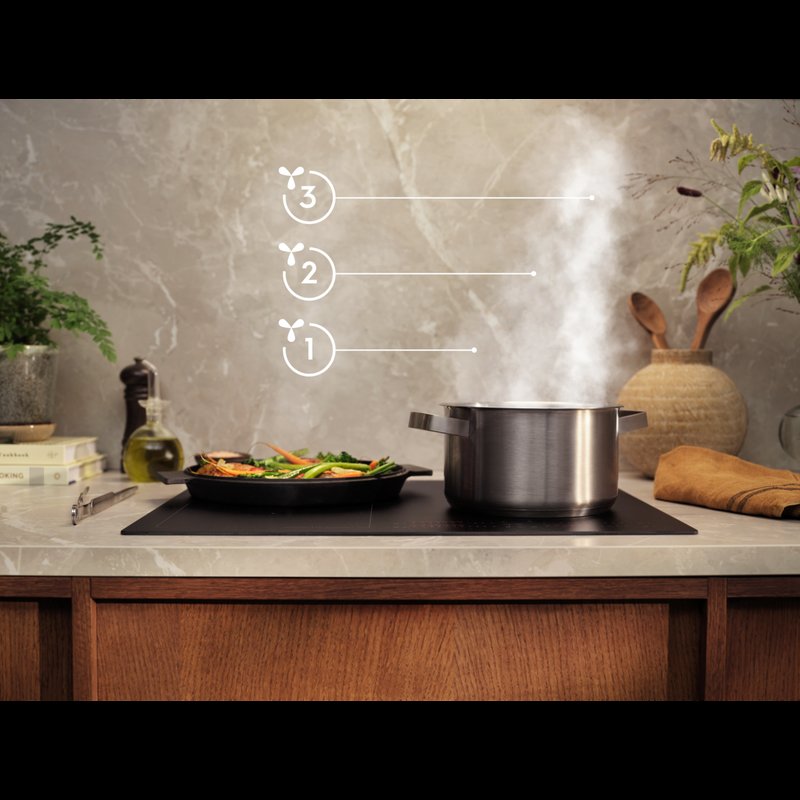 Electrolux lfg825k- AutoSense. Inteligentné snímače pre čistý vzduch v kuchyni