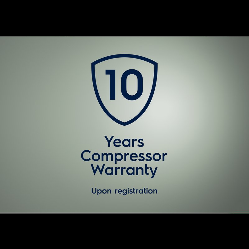 Electrolux LRT7ME39X Desaťročná záruka na kompresor