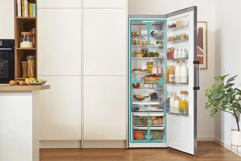 Gorenje R619CSXL6 — Väčšia skladovacia kapacita