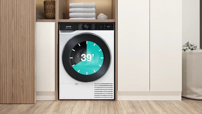 Gorenje DE69CS — Suchá bielizeň už za 39 minút