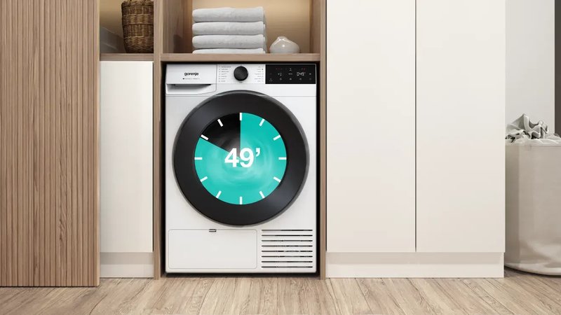 Gorenje DG49CP — Suchá bielizeň už za 49 minút