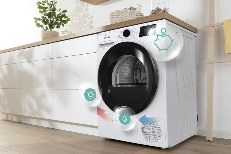 Gorenje DPNE82GNLWIFI/B — Úsporné a šetrné
