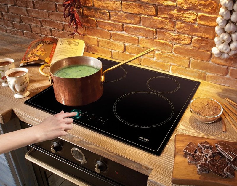 Gorenje GI6421CLBSC — Presné jednoduché ovládanie varenia