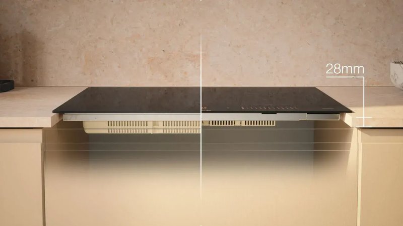 Compatible with 28 mm worktops