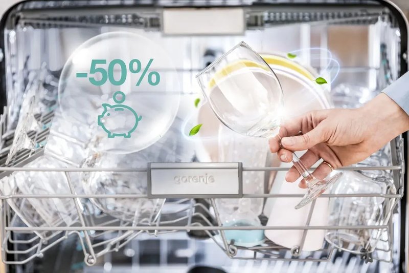 Gorenje GI643C90X — Párty pre dvoch alebo dvanástich - riad bude dokonale čistý