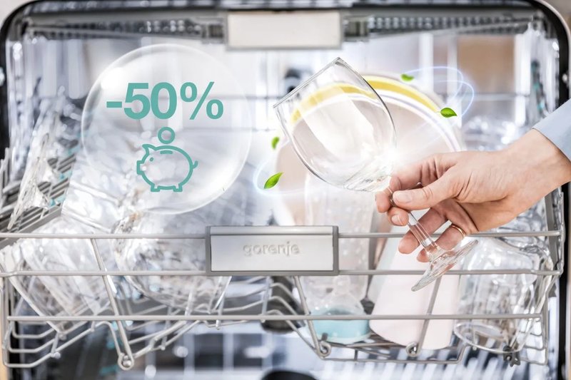 Gorenje GS643D90X — Párty pre dvoch alebo dvanástich - riad bude dokonale čistý