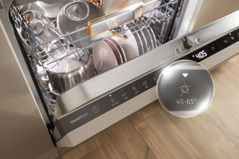 Gorenje GV642C65 — Či už pre dvoch alebo pre dvanásť – riad bude dokonale čistý