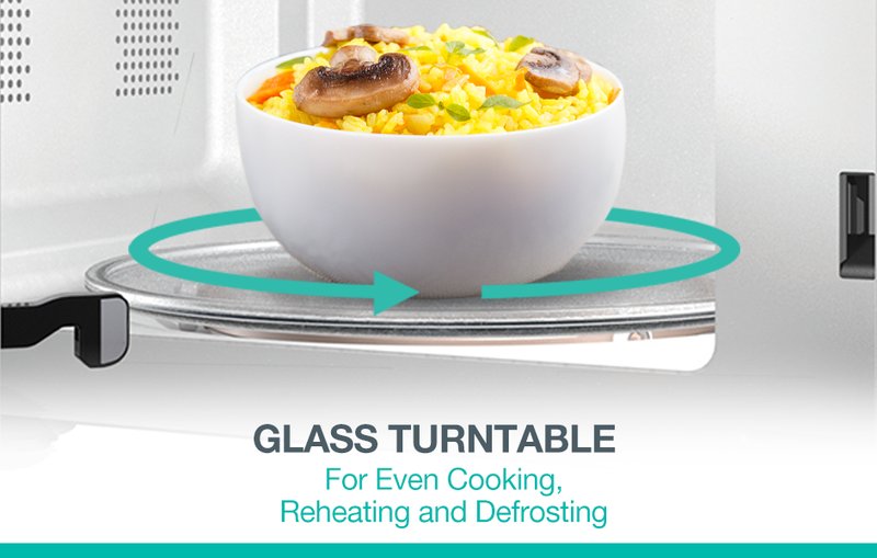 Gorenje MO20E1W — 360° otočný tanier