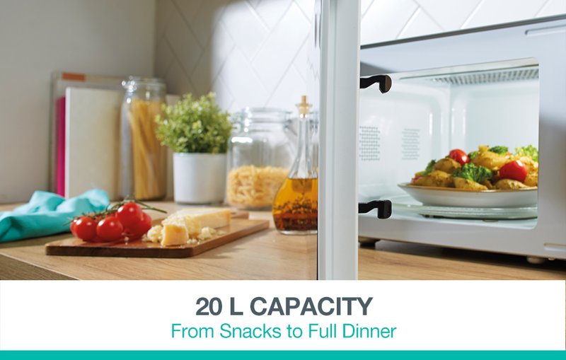 Gorenje MO20E1W — From snacks to full dinner