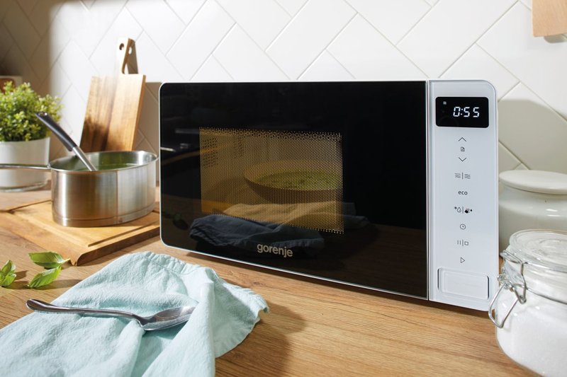 Gorenje MO20E2W — Rýchly ohrev jedla