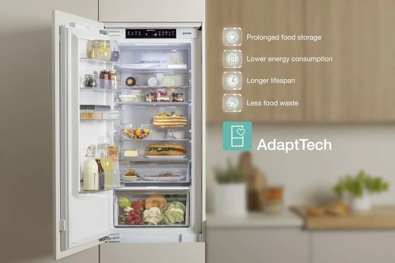 Gorenje NRKI519E41 — Chladnička, ktorá rozpozná vaše zvyky