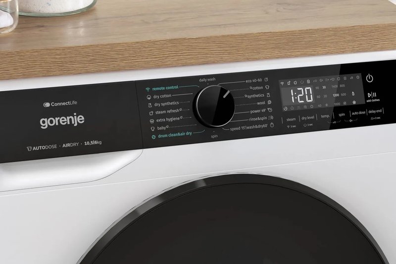 Gorenje W1D2A964ADS — Elegantný a moderný vzhľad