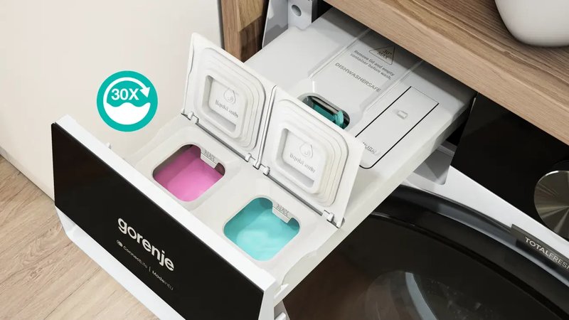 Gorenje WG814A5T4 — Automaticky dávkuje, šetrí prací prostriedok