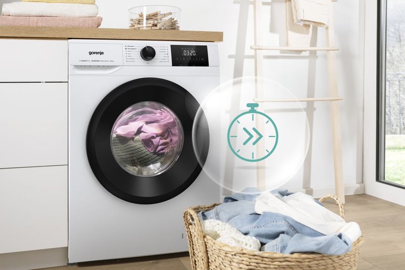 Gorenje WNGPI72SBS — Skráťte čas väčšiny programov