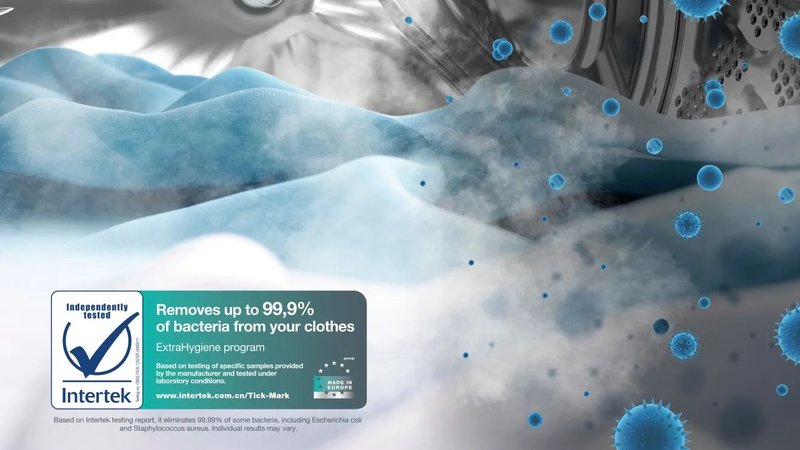 Gorenje WNGPI72SBS — Odstráni až 99,9 % baktérií