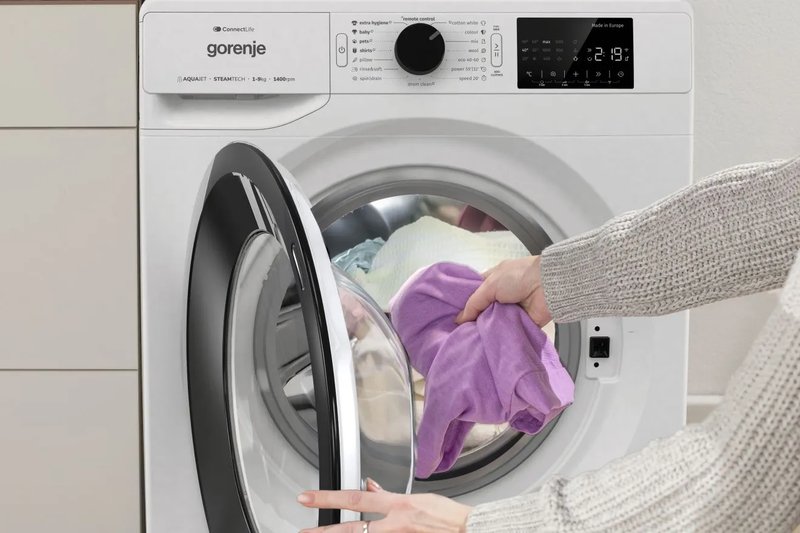 Gorenje WPNEI84SBSWIFI — Žiadne obavy zo zabudnutej bielizne