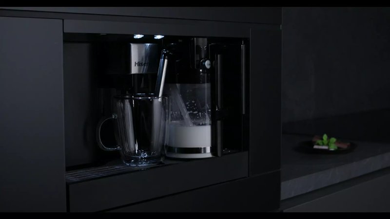 Hisense CM4340DBG — Cappuccino Mode