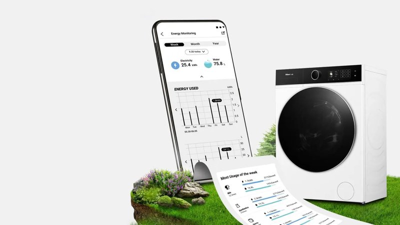 Hisense DH5I804BWCD — Monitorovanie spotreby energie