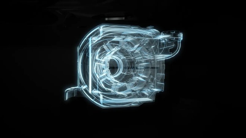 Hisense HS673A90BX — Invertorový motor