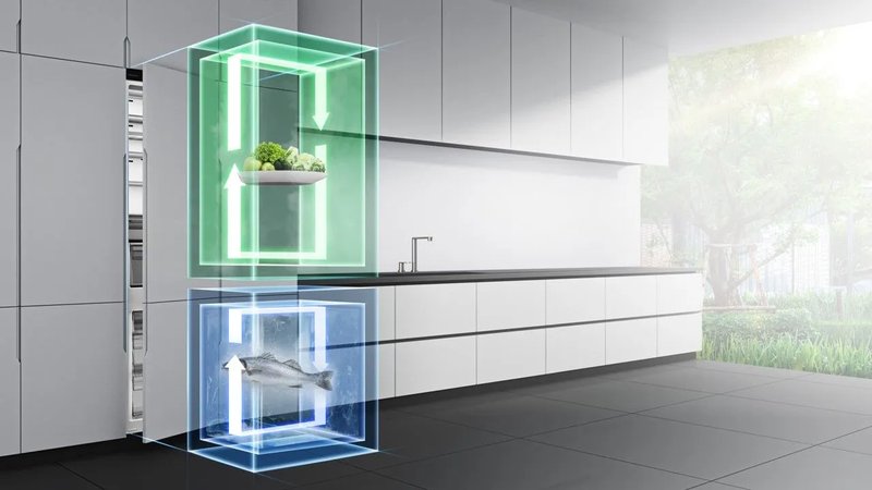 Hisense RB5B250SSWC — Dual-Tech Cooling