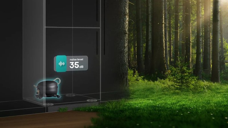 Hisense RB5B280SSWC — Invertorový kompresor