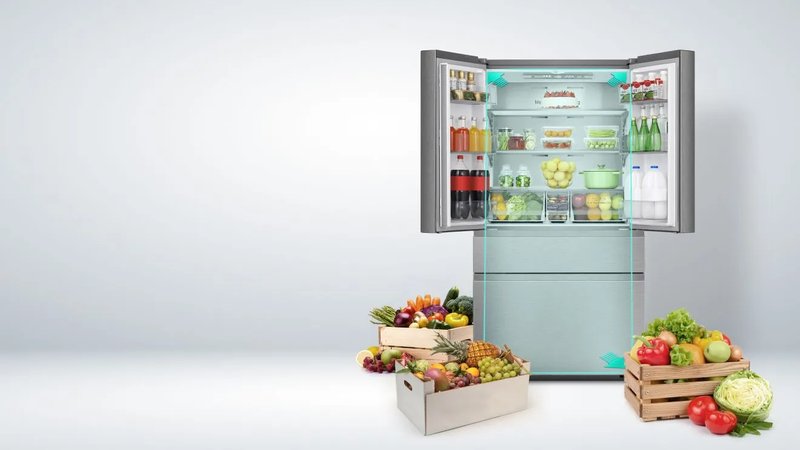 Hisense RF540N4WIE — Veľká kapacita