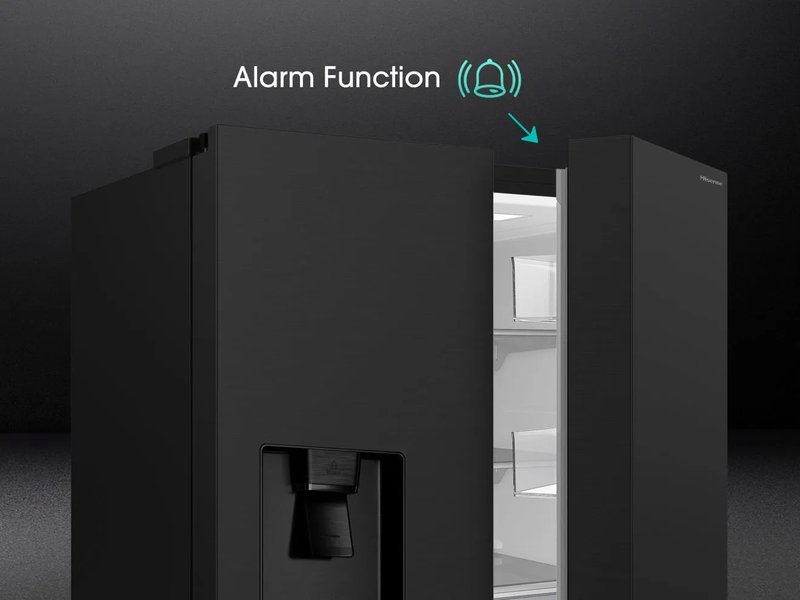 Hisense RF749N4SWFE — Alarm otvorených dverí