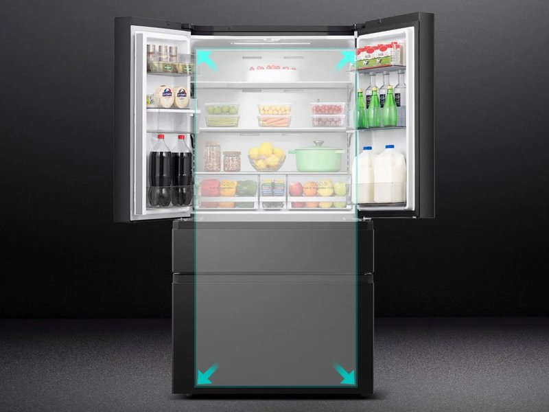 Hisense RF749N4SWFE — Veľký objem