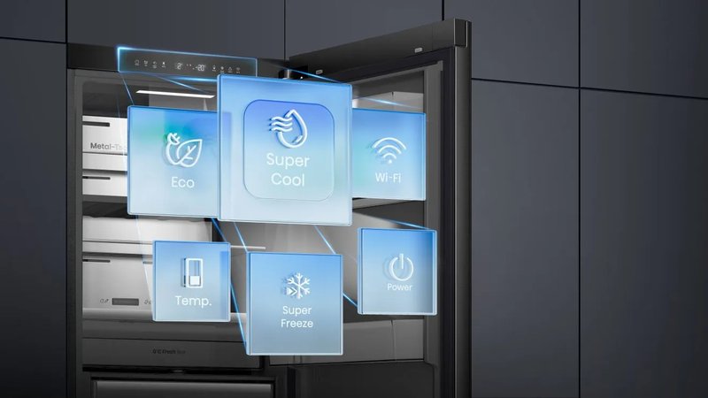 Hisense RL3K370SEWE1 — Dotykové elektronické ovládanie