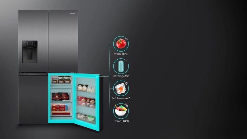 Hisense RQ5P640SSSD — Zóna My Fresh Choice