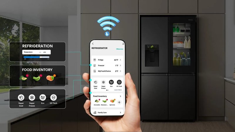 Hisense RQ600P7SKE — Inteligentné pripojenie s ConnectLife