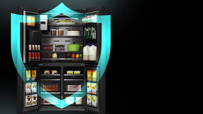 Hisense RQ760N4IFE — Tmavý interiér s antibakteriálnou ochranou