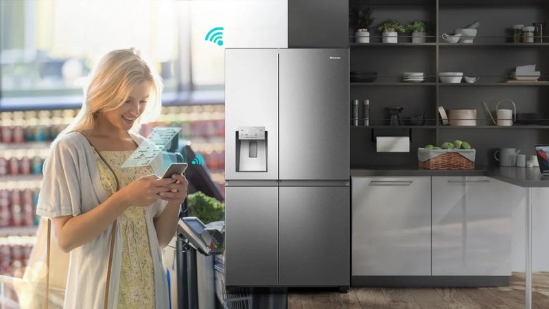 Hisense RS818N4IFD — Inteligentné pripojenie
