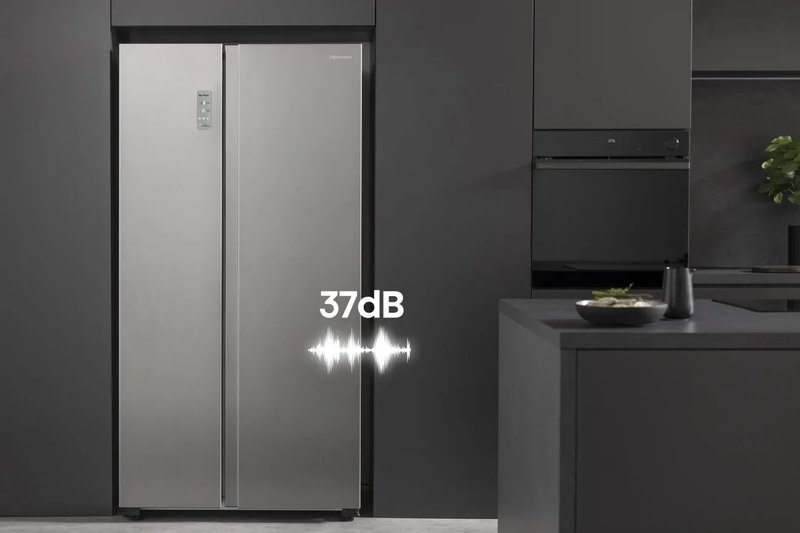 Hisense RS818N4TFC — Nízka hlučnosť