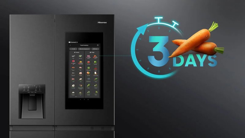 Hisense RS9P628GPFE — Zoznam potravín