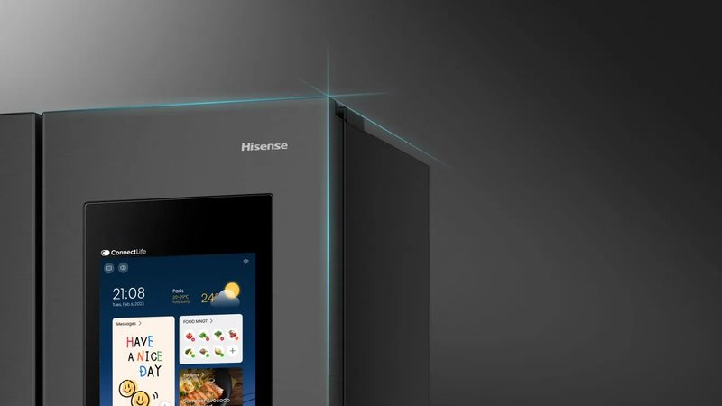 Hisense RS9P628GPFE — Skryté pánty pre elegantný vzhľad
