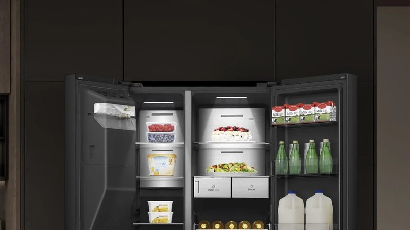 Hisense RS9P628GPFE — Jemné LED osvetlenie