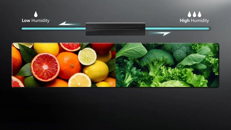 Hisense RS9P628GPFE — Moisture Fresh Crisper