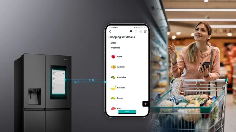 Hisense RS9P628GPFE — Nákupný zoznam