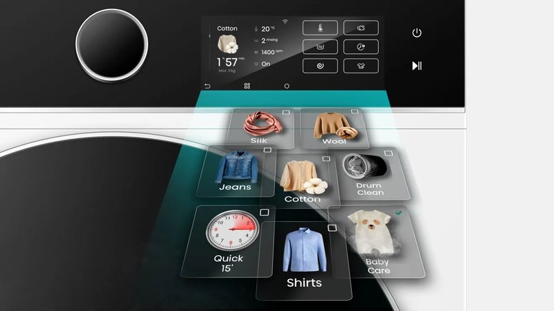 Hisense WD5I8043BWF — iPlay™