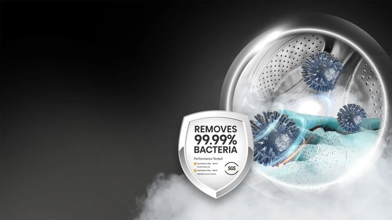 Hisense WF5I8043BWF — Hygiene Guard+