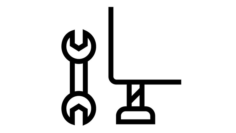 Liebherr RD 1400 125188 — Nastaviteľné nožičky