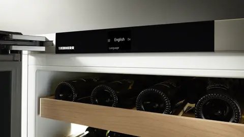 Liebherr SWNBSD 529i — Jazyk zobrazenia